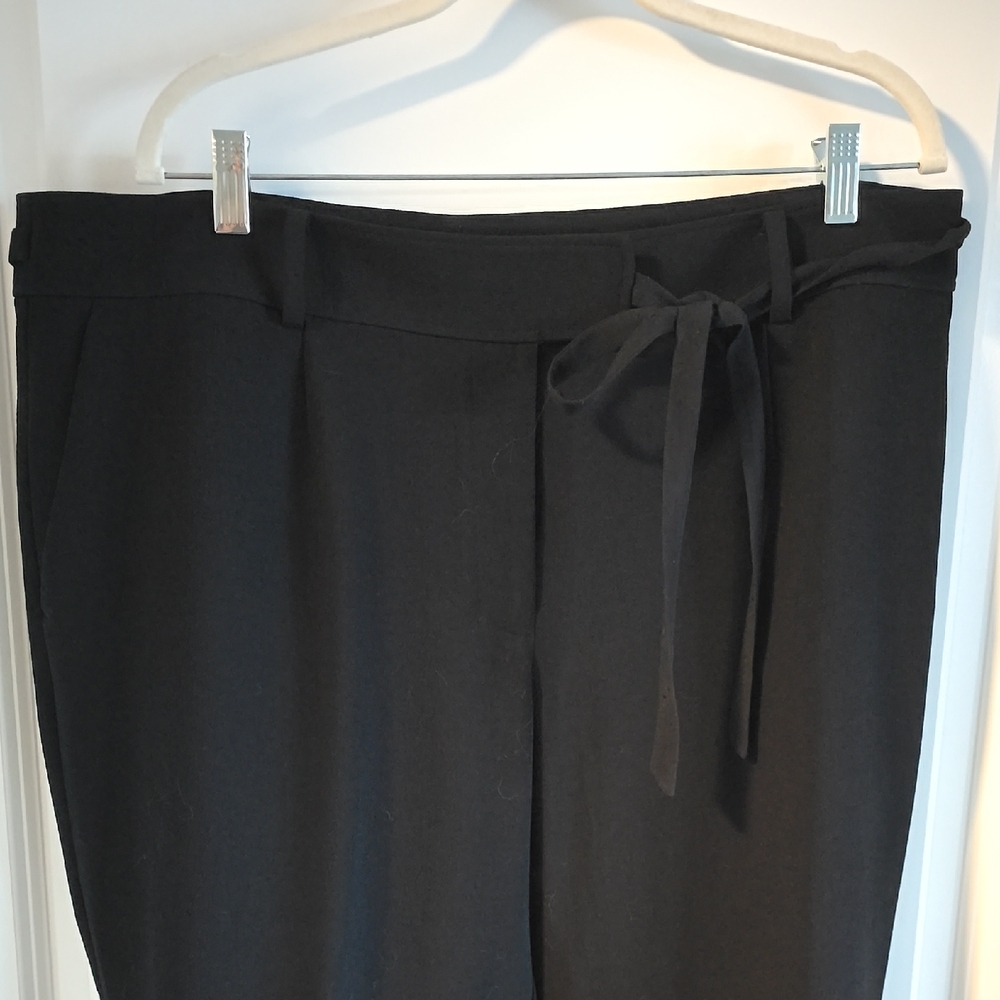 Loft Crepe Black Dress Pants 16